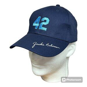 Tampa Bay Rays 42 Logo Jackie Robinson Day Blue Baseball Hat Snapback Cap New